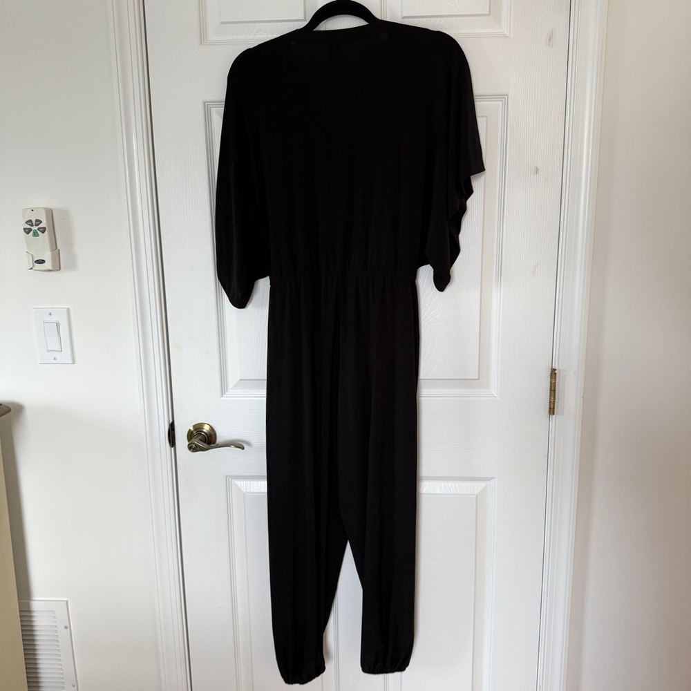 Norma Kamali black jumpsuit medium - Picture 8 of 9
